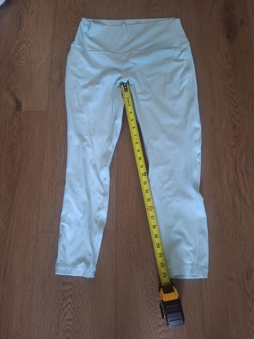 lululemon athletica Light Blue High-Rise Leggings EUC